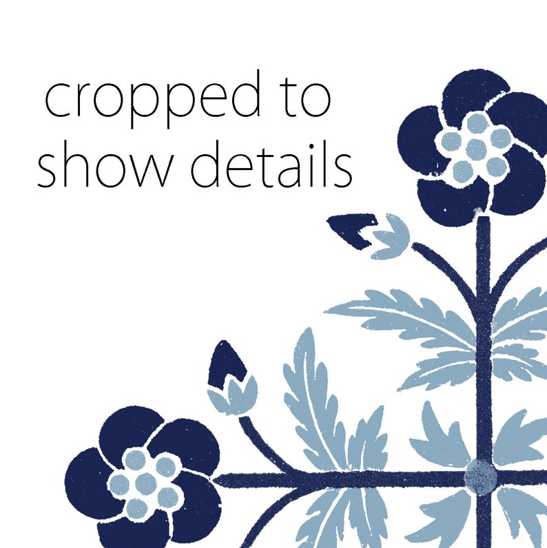 Navy Wall Art Prints Set of 6 Blue and White Art Wall Decor Etsy