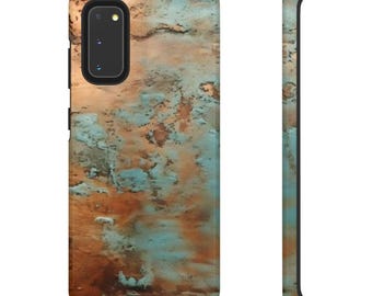 Rost Patina Textur Tough Gehäuse | .Handy Schutzhülle, Distressed Metal Design