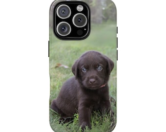 Cute Puppy Phone Case, Dog Lover Accessory, Tough Phone Cover, Pet Gift, Animal Print Design, Cute Pet Accessory, Gifts for Dog Owners