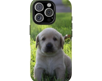 Puppy Phone Case, Tough Phone Case for Dog Lovers, Personalized Gift for Pet Owners, Cute Animal Accessory, Fun Phone Cover