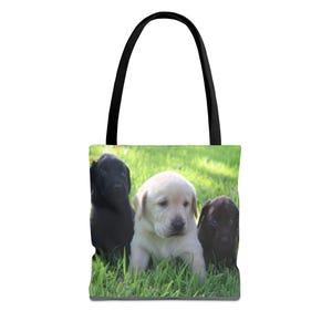 Cute Puppy Tote Bag - Perfect for Dog Lovers, Gift for Pet Owners, Eco-Friendly Shopping, Summer Outings, Animal Lovers
