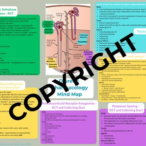 Guide d'étude sur les diurétiques | Feuille d'étude pour écoles d'infirmières et CRNA PDF