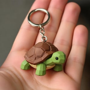 Tortoise Shell Key Fob - Etsy