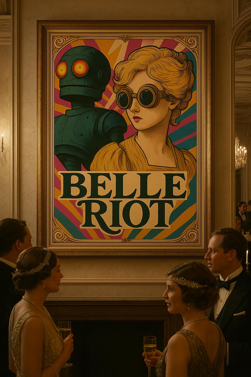5 Exclusive Belle Riot Series Posters - Je Suis La Révolution! - Etsy