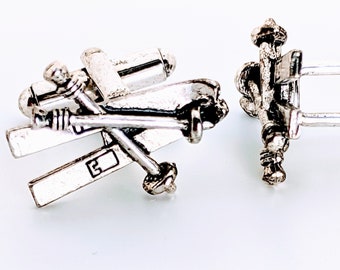 Ski Cuff Links