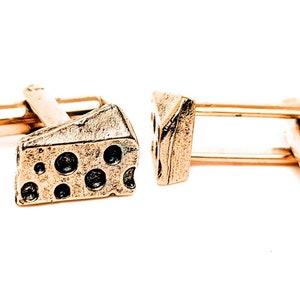 Cheese Cuff Links