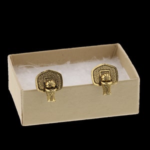 Basketball Hoop Cuff Links image 6