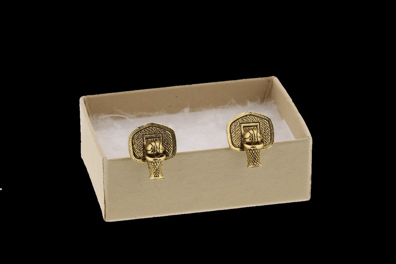 Basketball Hoop Cuff Links image 6