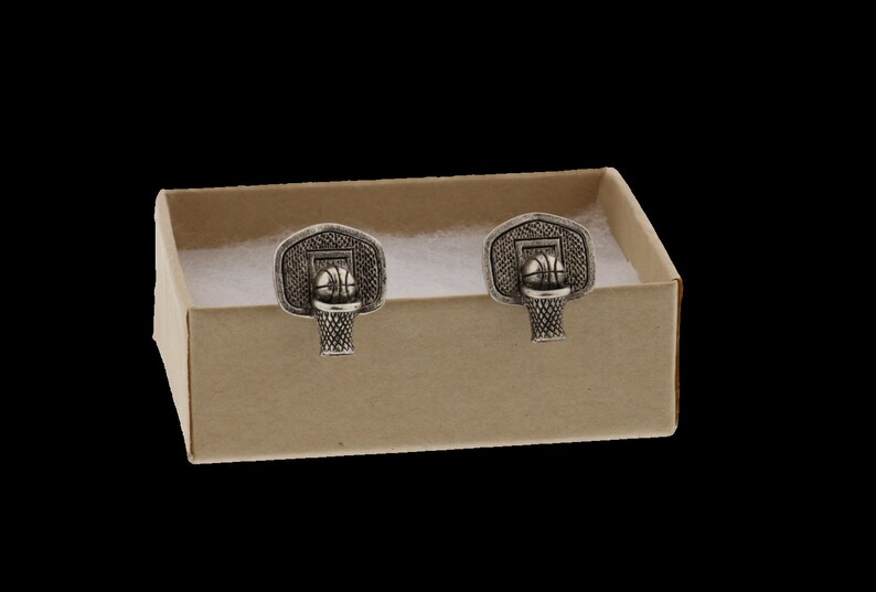 Basketball Hoop Cuff Links image 5