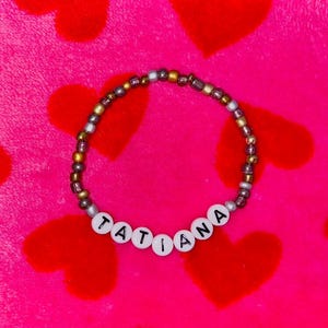 Tate McRae Tatiana So Close To What album bracelet