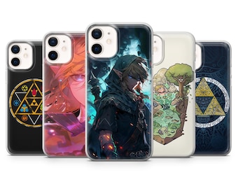 The Legend Of Zelda Phone Case Zelda Triforce cover for iPhone 16E, Pro, 15, 14, 13, 12, Samsung S25, S23FE, A56, A16, Pixel 9Pro, 9a, 8A