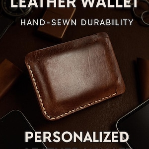 Personalisierte Leder Herren Geldbörse, Leder Accessoire Geschenke, Einzigartiges Geschenk für Papa, Benutzerdefinierte Leder Geldbörse, Geschenk für Jubiläum, Ehemann, Vater
