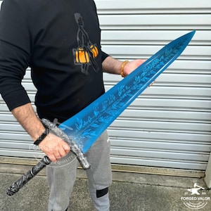 Elden Ring Dark Moon Greatsword From Dark Soul Cosplay Sword Replica, Gift For Him, Christmas Gift for Husband