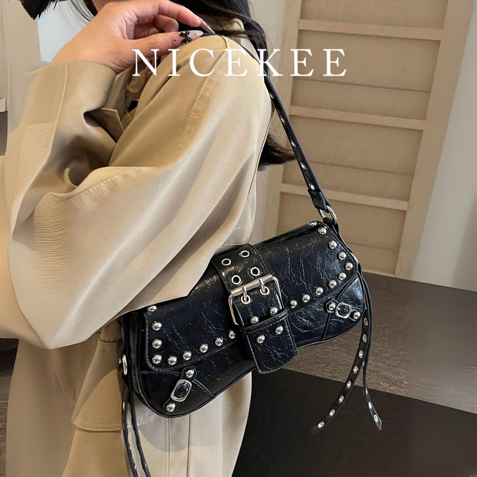 Y2k Studs Bag - Etsy Sweden