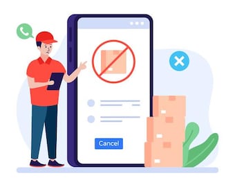 instant order cancellation request manually