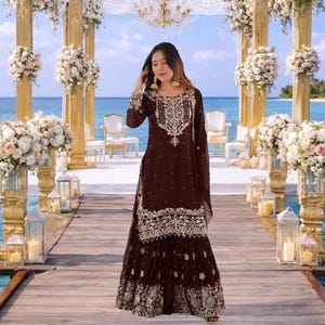 Brown Asian Suits - Etsy UK
