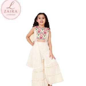 apply fancy sharara suit with pant Designer indian party wedding guest wear 3 pc set salwar suit lehenga choli for indian ethnic wear USA