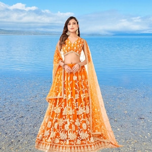 orange net dress for women Let Be Real Maxi Dress - Orange