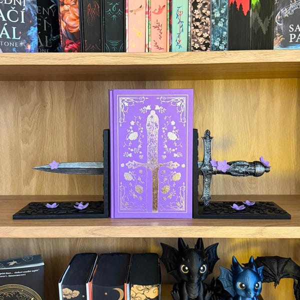 Powerless Dagger Book End | Powerless Series inspired