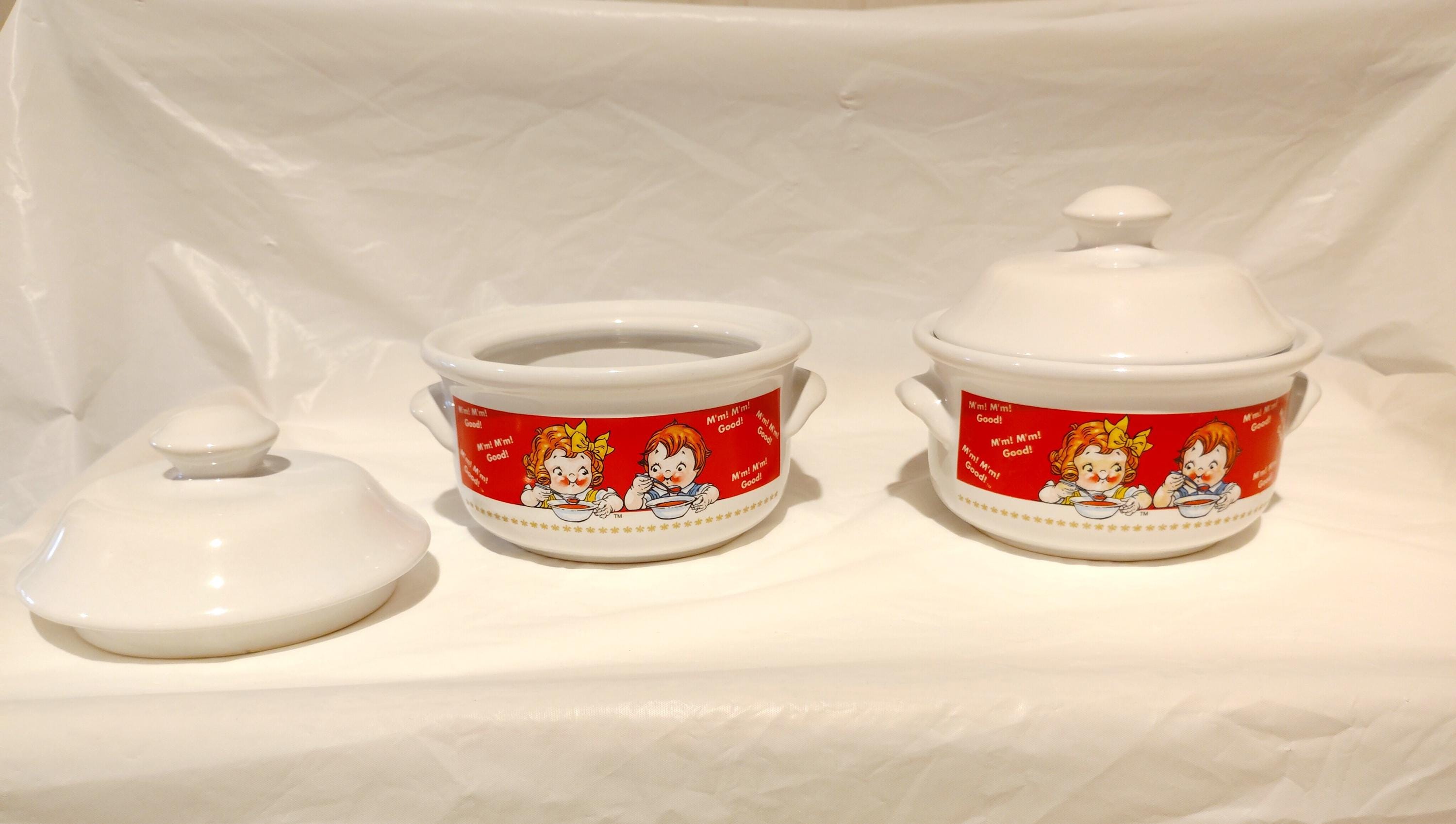 Campbell Soup Bowls - Etsy Canada