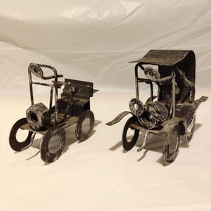 Vintage Car Set of 2