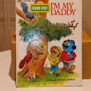 Vintage 1980 Sesame Street 2-in-1 Book
