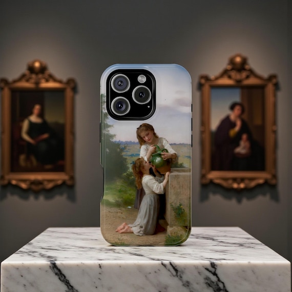 Magnetic Tough Cases - Bouguereau Phone Case, The Broken Pitcher, French Academic Art, Classic Painting Case