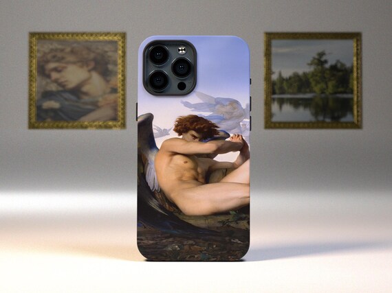 Magnetic Tough Cases, Fallen Angel iPhone Case, Alexandre Cabanel Classic Art, Art Lover Gift, Protective Phone Cover, Tough Thin Case
