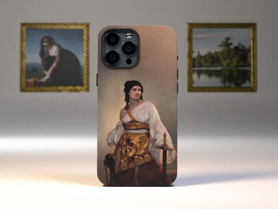 Classic Art Judith by August Riedel iPhone Case, Magnetic Tough Cases, Art Phone Case, Tough Phone Cover, Vintage Artwork Phone Protector,