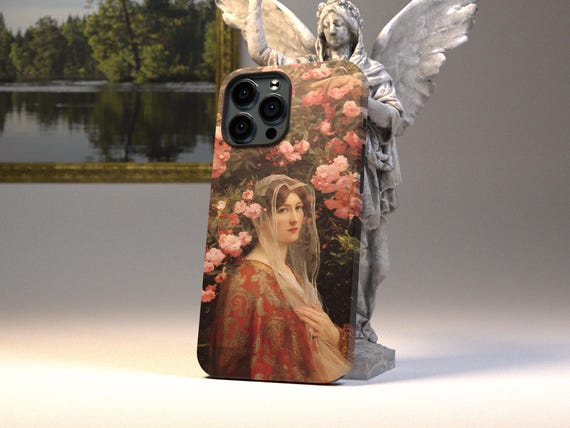 Art iPhone Case - Classic Art Tough Case, Elisabeth Sonrel Cordelia, Designer Phone Cover, Protective Phone Shell, Vintage Art Decor,