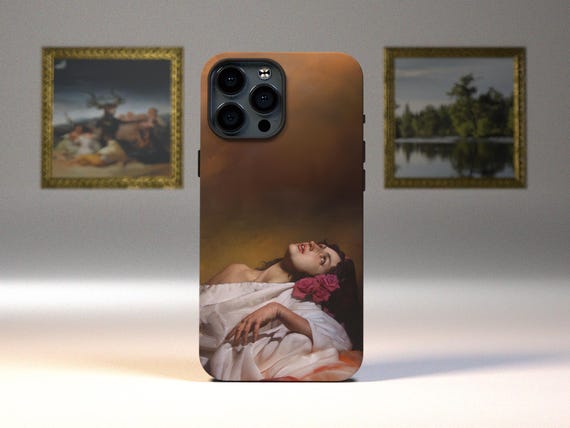 Art Case, Classic Art iPhone Case Roberto Ferri Santa Rosalia 2012, Art Phone Cover, Tough Art Case, Magnetic Art Case, Art Lover Gift,