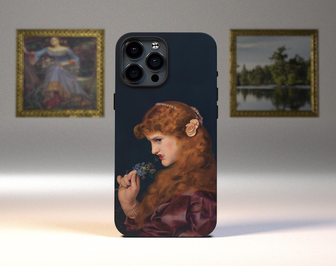Featured listing image: Magnetic Tough Cases, Love's Shadow, Frederick Sandys iPhone Case, Classic Art, Protective Phone Cover, Artistic Phone Case, Gift for Art