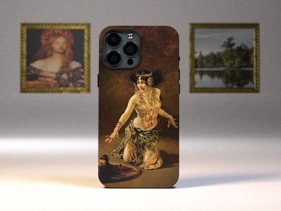 Classic Art Magnetic Tough Cases - Leopold Schmutzler - Lili Marberg als Salome, iPhone Case, Phone Cover, Tough Phone Case, Art Phone Case,