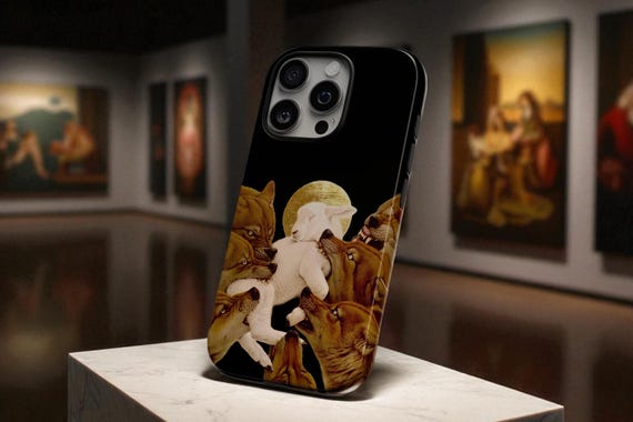 Art Phone Case - Magnetic Tough Cases, Agnus, Konstantin Korobov Design, iPhone 16/15/14/13, Classic Art, iPhone Case, Gift for Art Lovers,