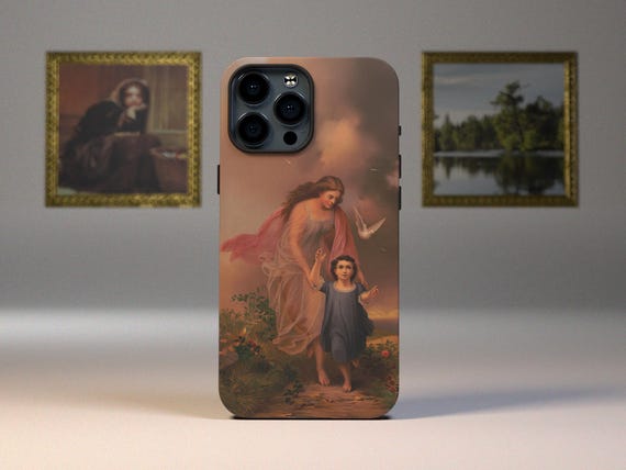 Art Phone Case, iPhone 16 Pro, iPhone 15, iPhone 13, iPhone 14 - Classic Art Magnetic Tough Cases, Protective Cover, Tough Phone Case,