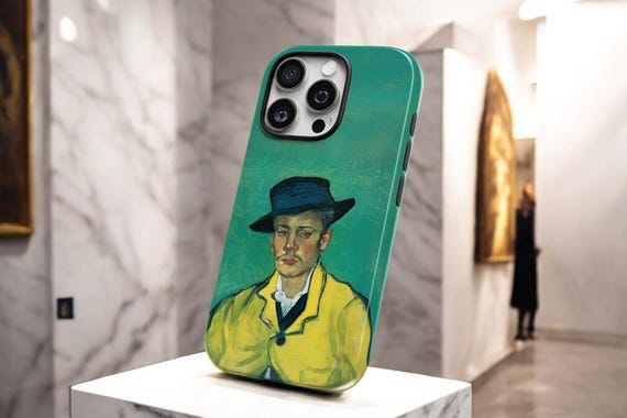 Magnetic Tough Cases - Van Gogh Portrait Phone Case, Armand Roulin Classic Art Gift, Post-Impressionist Art Cover, Art Lovers Gift Idea