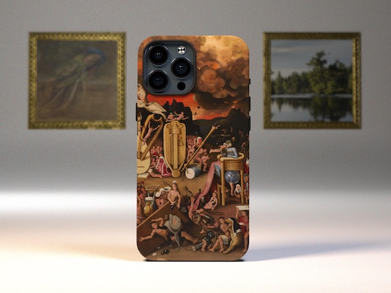 iPhone Case, The Garden of Earthly Delights Hieronymus Bosch, Classic Art Tough Case, Art Lover Gift, Protective Phone Cover, Unique