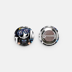 YEET x nerd Button Pins
