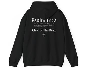 Christian Inspirational Hoodie, Faith Hoodie, Bible Verse Sweatshirt, Gift for Believers, Religious Apparel