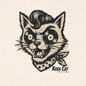 Rockabilly KEEN CAT RECORDS T-Shirt