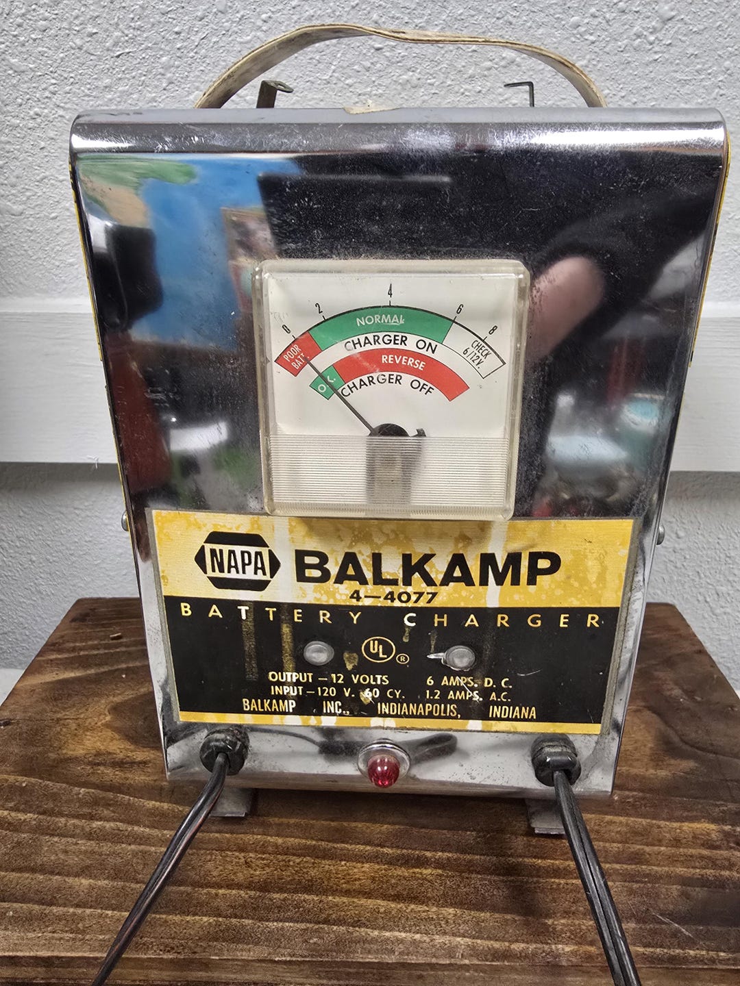 Vintage Napa Balkamp 4-4077 Battery Charger 12 Volts D.C. at 6 Amps - Etsy