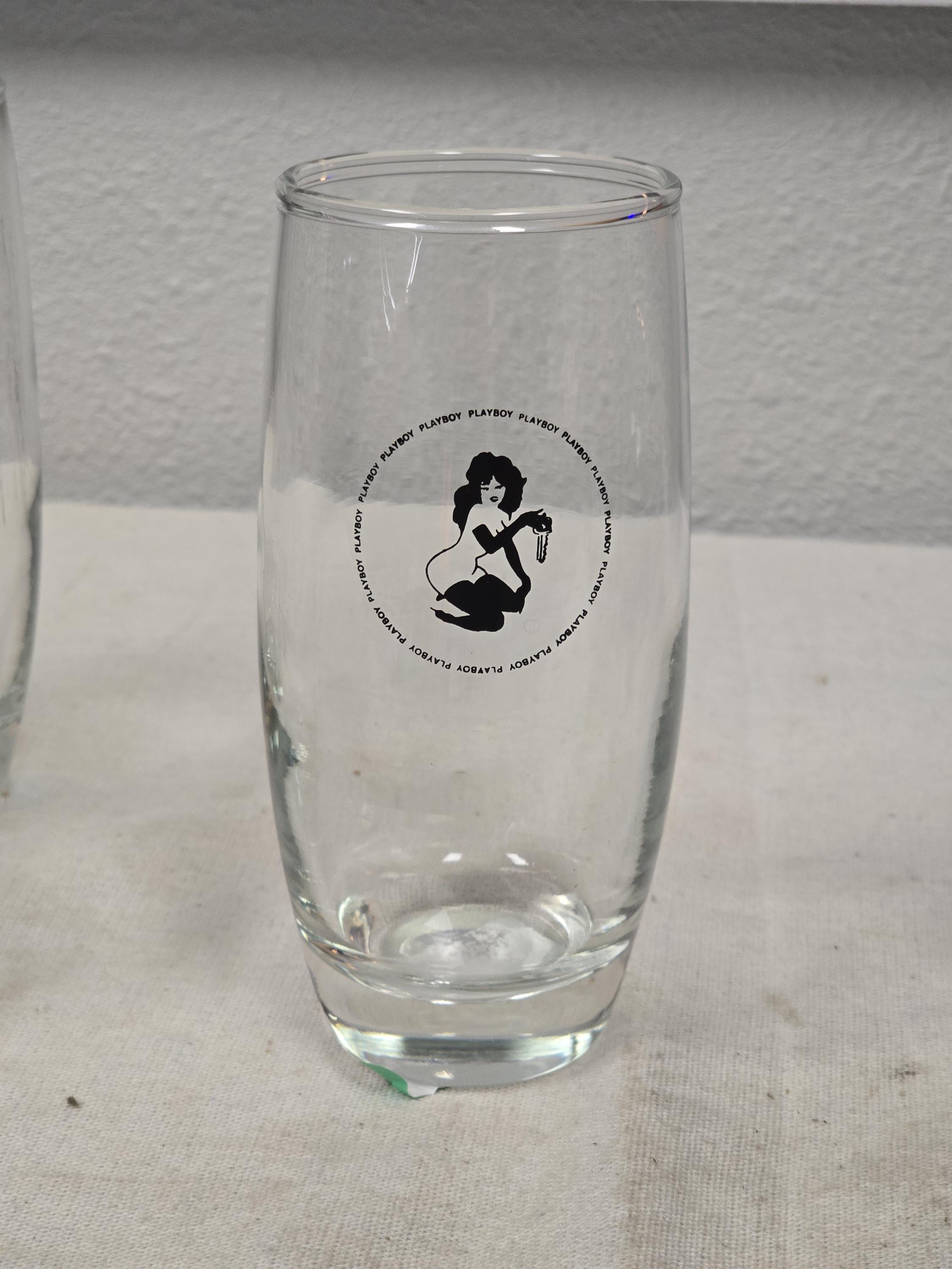 Playboy Drinking Glass Set - Etsy