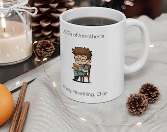 Funny Anesthesia Doctor Mug: Medical Humor Gift for CRNA, AA, Med Students