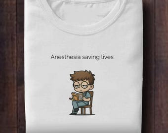 Funny Anesthesia Shirt: CRNA Anesthesiologist Medical Humor T-Shirt