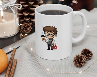 Funny Doctor Mug - Medical Humor Gift for Physicians and Med Students.