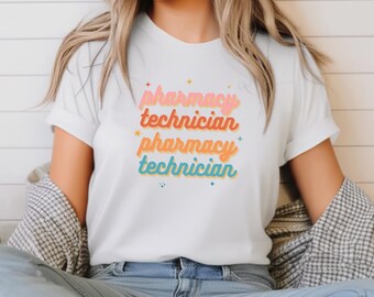 Pharmacy Technician T-Shirt, Medicine Pride Gift