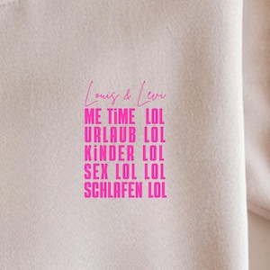 Personalisierter Mama hoodie met kindernamen | Shirt voor moeder | Sweatshirt Kindernamen voor Mama | Mom, Oma, Tante | Club voor vermoeide moeders | Momlife