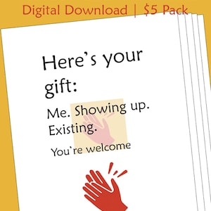 Cartões de Aniversário "Aplausos" - 5 Cartões Digitais Engraçados e Delicados para Amigos e Familiares | Download Instantâneo