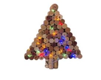 LOCAL Sales Christmas Trees (Large) from recycled Wine Corks