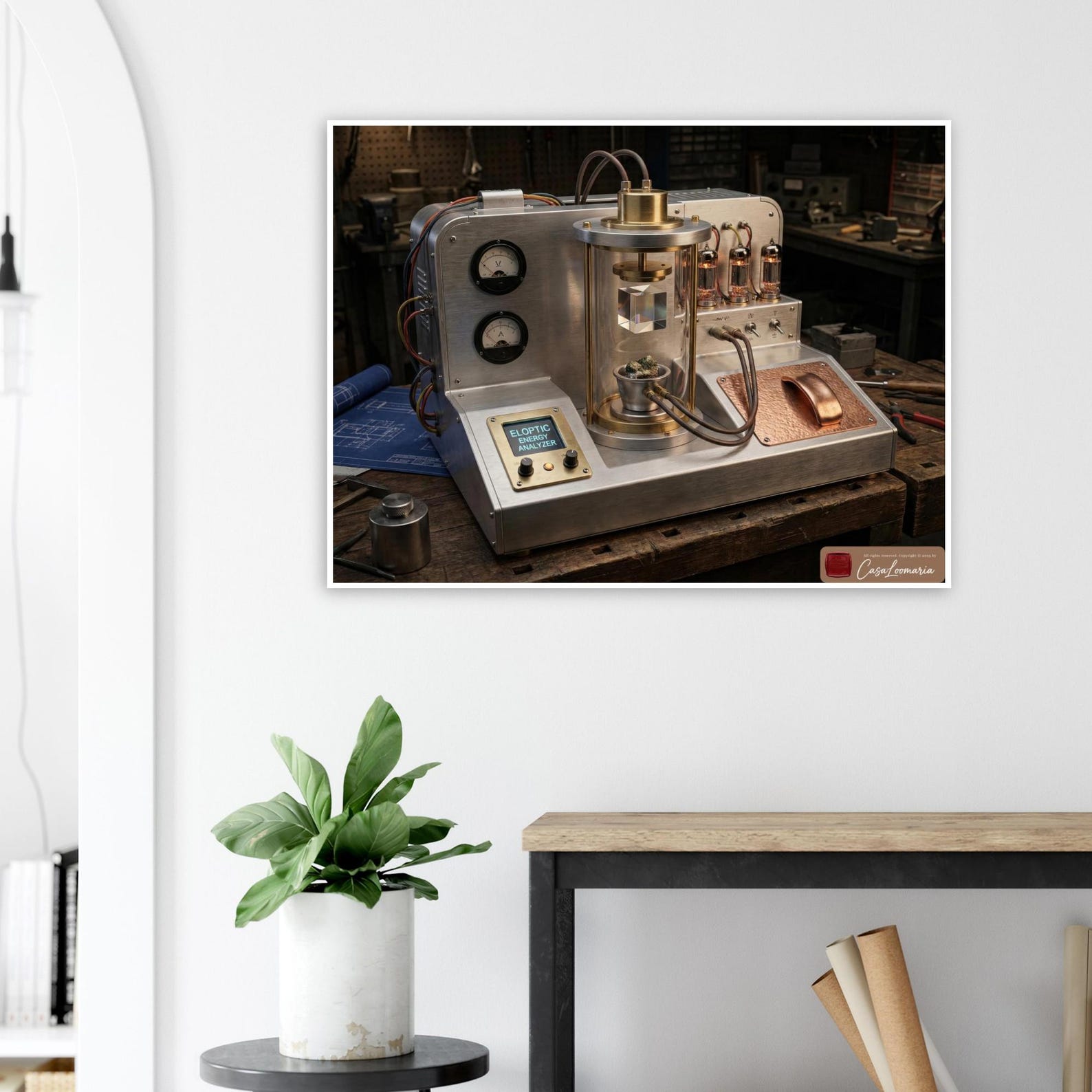 Hieronymus Machine Art Print | Neo Industrial Radionics | Modern ...